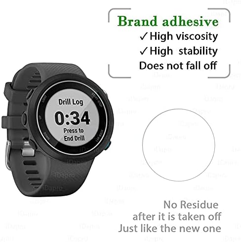 מגן מסך למייקל קורס Gen 6 Bradshaw Smartwatch [4 Pack], Idapro זכוכית מחוסמת אנטי-סקרץ 'התקנה נטולת